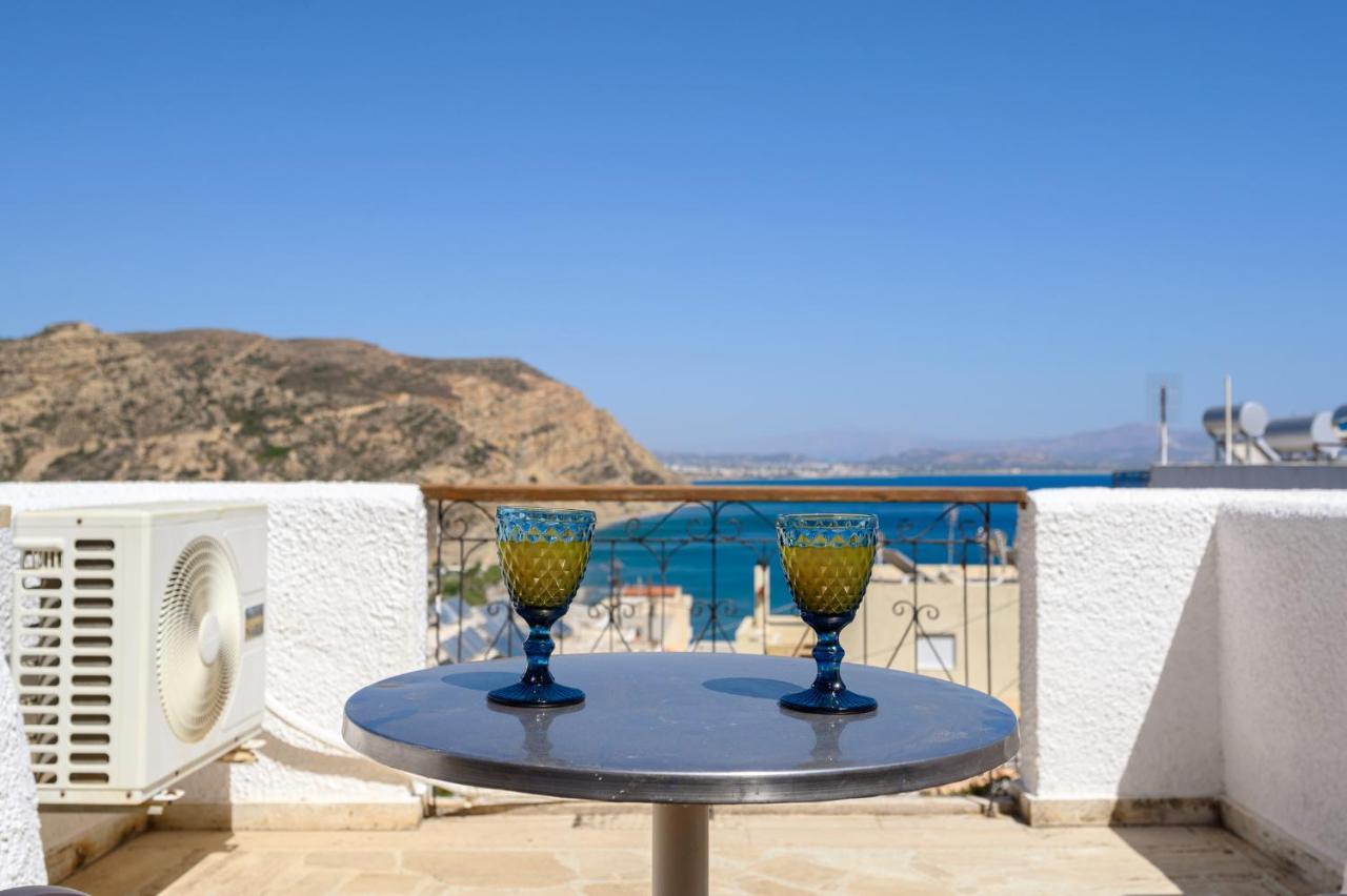 Adonis Hotel Agia Galini  Bagian luar foto