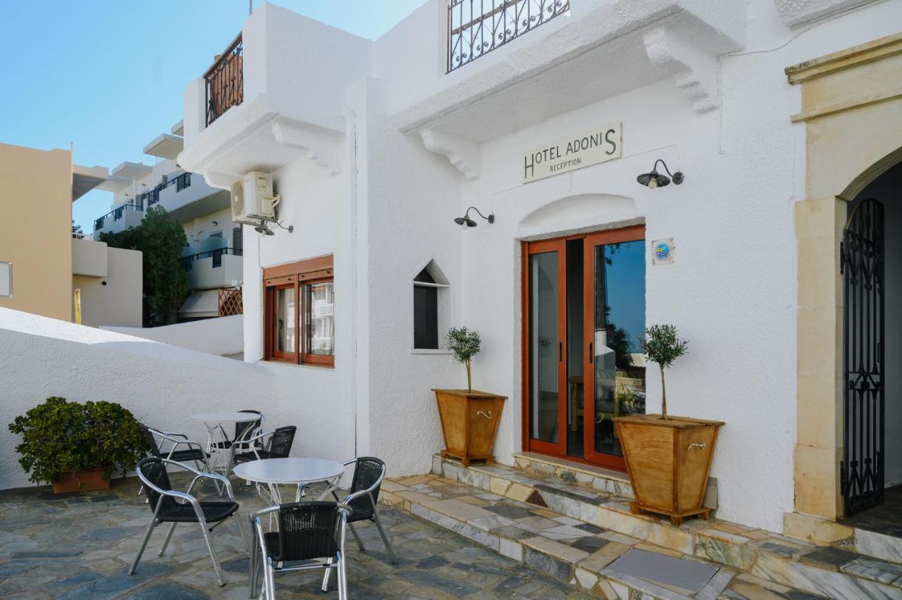 Adonis Hotel Agia Galini  Bagian luar foto